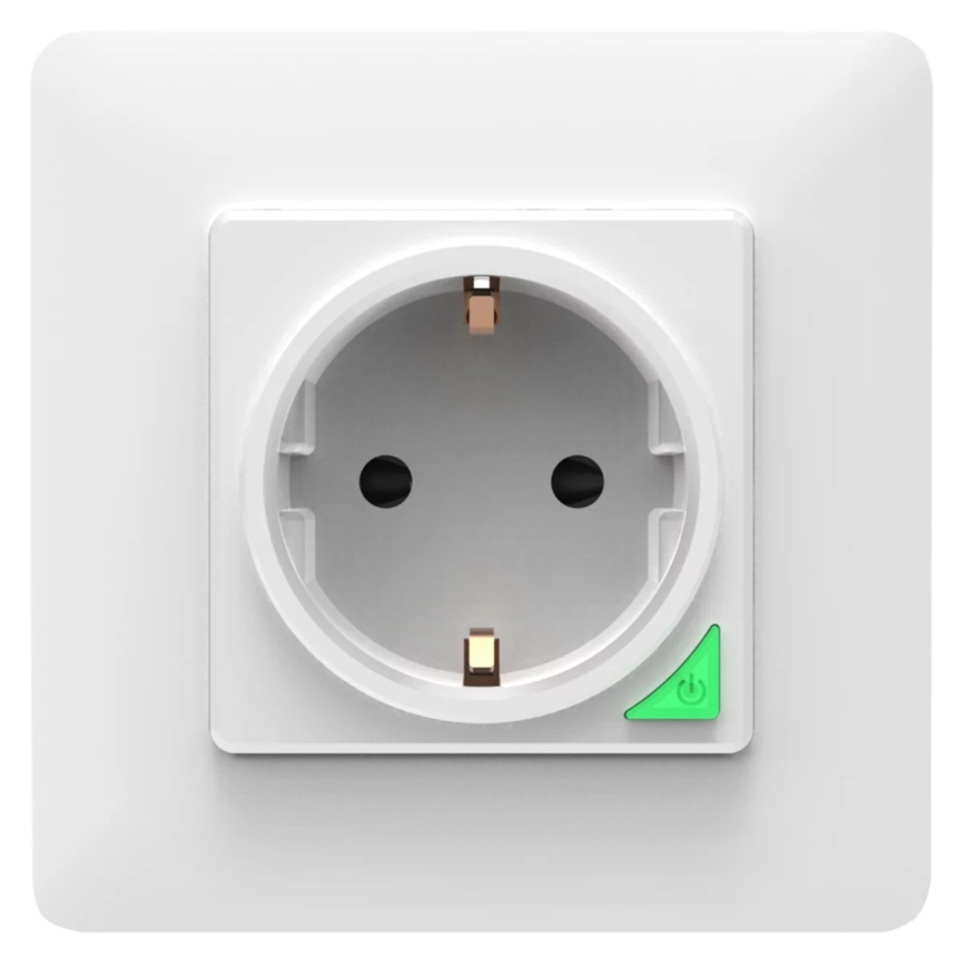 Toma inteligente SMART 3680W/230V/16A Wi-Fi Tuya SCHUKO