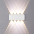 Top Light - Aplique LED para exterior RAY B LED/8W/230V IP44 4000K blanco