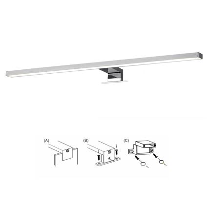 Top Light GILA LED XL - Iluminación LED para espejos de baño GILA LED/8W/230V IP44