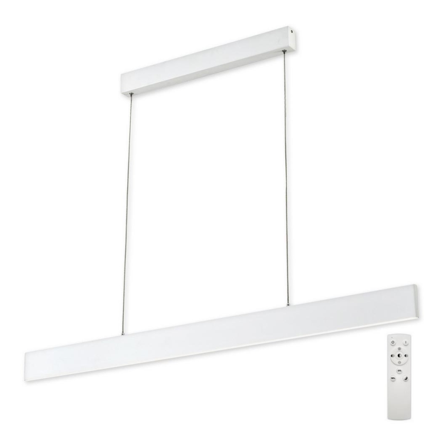 Top Light - Lámpara de araña LED regulable LINE LED/30W/230V blanco + control remoto