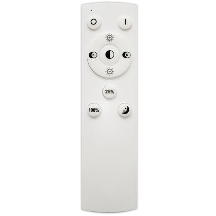 Top Light - Lámpara de araña LED regulable ORBIT LED/40W/230V 3000-6500K diá. 50 cm negro + control remoto