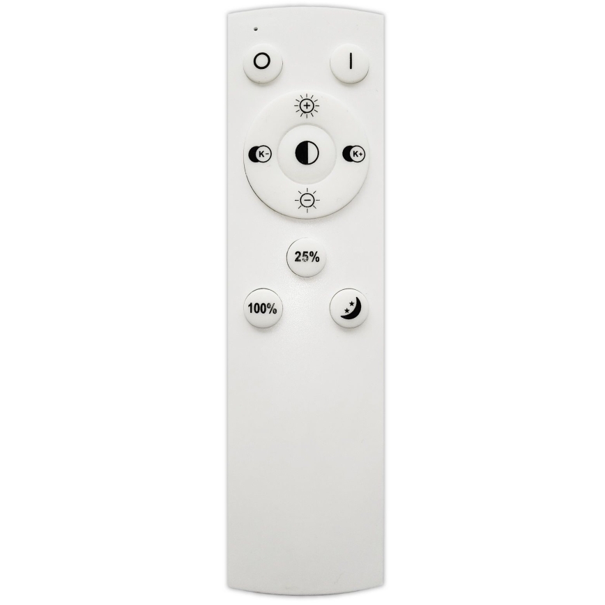 Top Light - Lámpara de araña LED regulable ORBIT LED/40W/230V 3000-6500K diá. 50 cm negro + control remoto