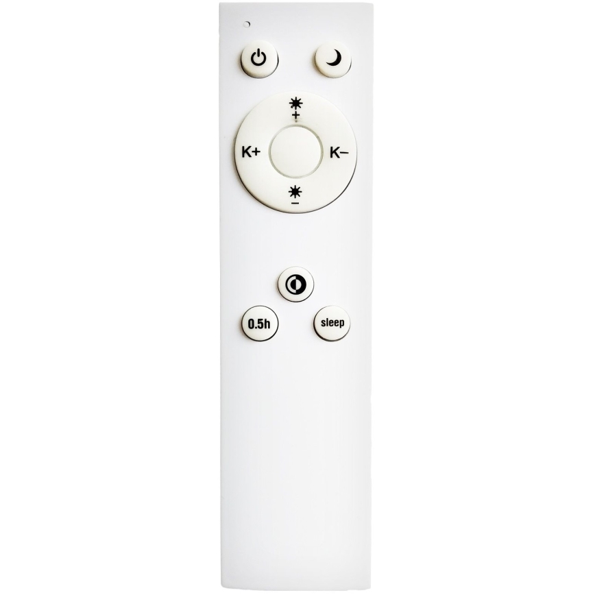Top Light - Lámpara de araña LED regulable REVIT LED/36W/230V 3000-6500K diá. 40 cm blanco + control remoto