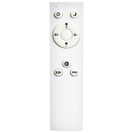 Top Light - Lámpara de araña LED regulable REVIT LED/50W/230V 3000-6500K diá. 60 cm blanco + control remoto