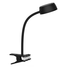 Top Light - Lámpara de mesa LED con clip LED/4,5W/230V negro