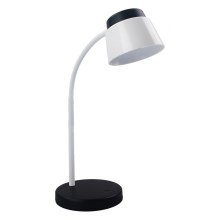 Top Light - Lámpara de mesa LED regulable táctil LED/5W/230V blanco/negro