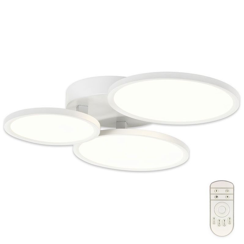 Top Light - Lámpara de techo LED regulable MERKUR LED/50W/230V 3000-6500K blanco + control remoto