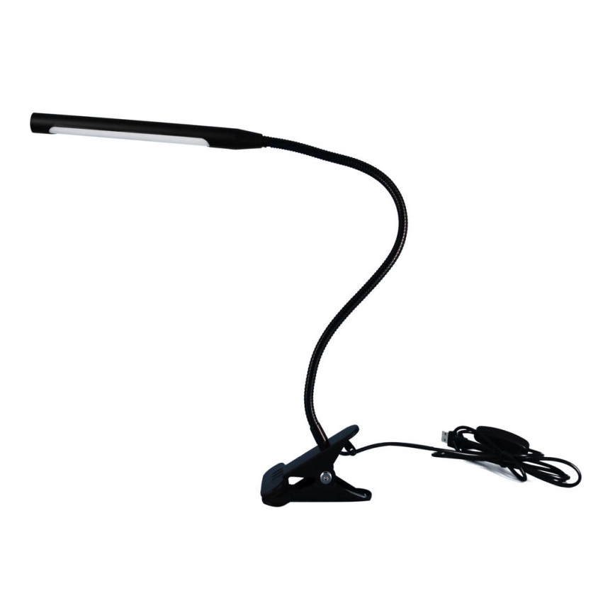 Top Light Lara C - Lámpara LED regulable con clip LARA USB LED/5W/230V