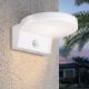 Top Light - LED Aplique para exterior con sensor NOVARA LED/15W/230V IP65 blanco
