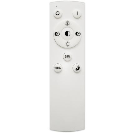 Top Light - Lámpara de araña LED regulable ORBIT LED/40W/230V 3000-6500K diá. 50 cm blanco + control remoto