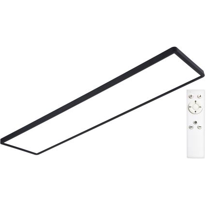 Top Light - LED Panel fijo regulable REVIT LED/70W/230V 3000-6500K 120x30 cm negro + control remoto