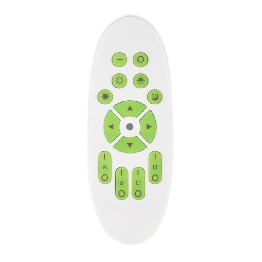 Top Light - Luz de techo LED regulable para baño TWISTER LED/51W/230V IP44 + control remoto
