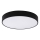 Top Light - Luz de techo LED regulable para baño PETAL LED/48W/230V IP44 3000-6500K diá. 48 cm negro + control remoto