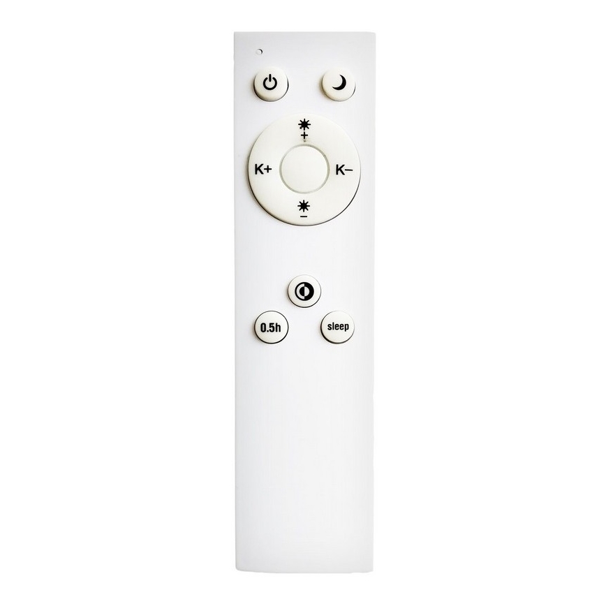 Top Light Metal 60C RC - Plafón LED regulable METAL LED/60W/230V + mando a distancia