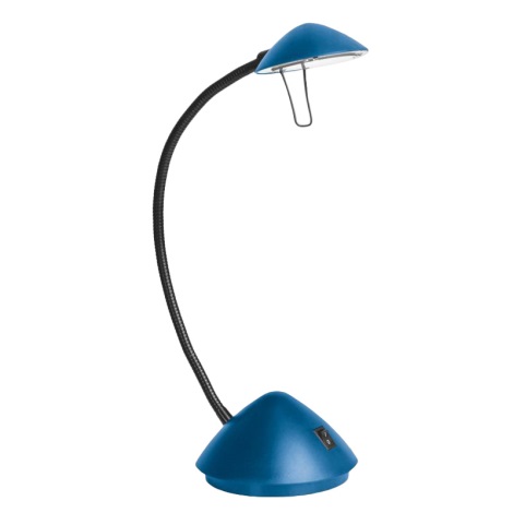 Top Light Office 5 M - Lámpara de mesa OFFICE 1xG4/20W/230V/12V azul