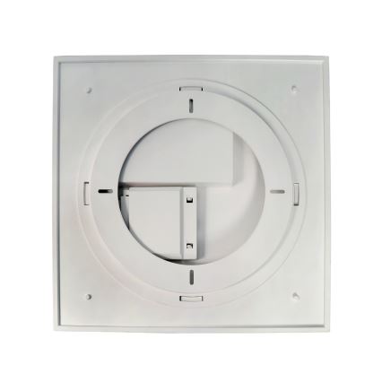 Top Light - Aplique de techo LED regulable BOXTER LED/12/18/24W/230V IP54 3000/4000/6500K 28x28 cm
