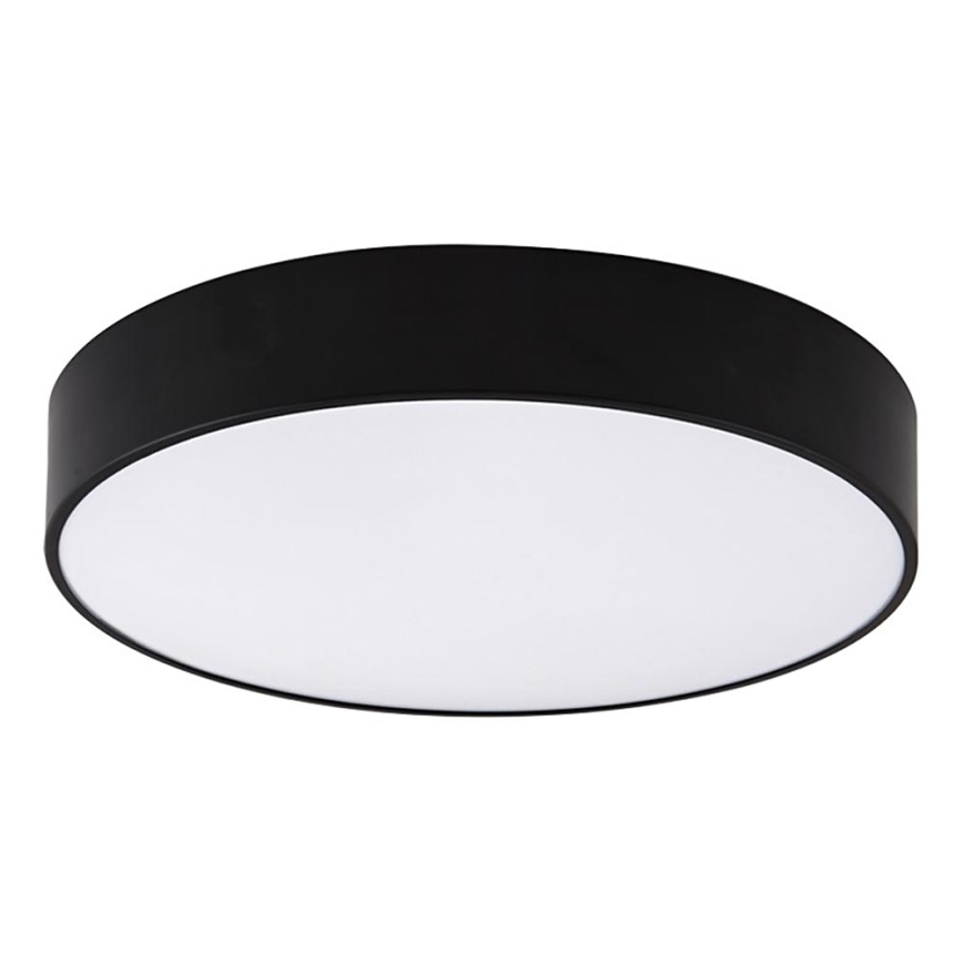 Top Light - Plafón LED de baño PETAL LED/24W/230V IP44 3000/4000/6500K diá. 35 cm negro