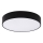 Top Light - Plafón LED de baño PETAL LED/24W/230V IP44 3000/4000/6500K diá. 35 cm negro