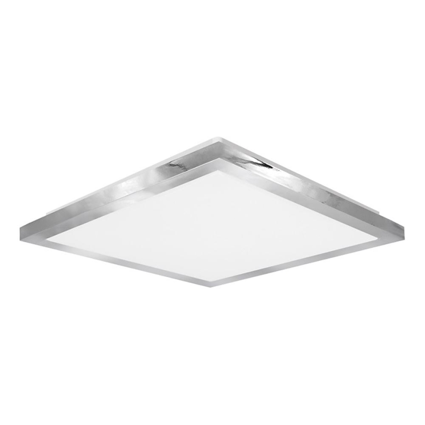 Top Light - Plafón LED de baño SILVER LED/10W/230V IP44 3000/4000/6500K 28x28 cm cromo mate