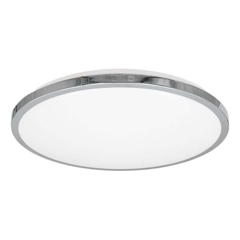 Top Light - Plafón LED de baño SILVER LED/10W/230V IP44 3000/4000/6500K diá. 29 cm cromo brillante
