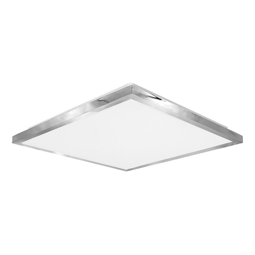 Top Light - Plafón LED de baño SILVER LED/24W/230V IP44 3000/4000/6500K 38x38 cm cromo mate