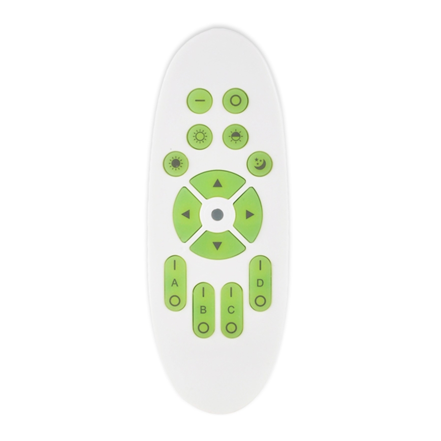 Top Light - Plafón LED regulable NORMAN LED/60W/230V diá. 49 cm blanco + control remoto