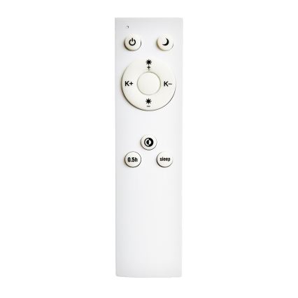 Top Light - Plafón LED regulable REVIT LED/50W/230V 3000-6500K 50x50 cm blanco + control remoto