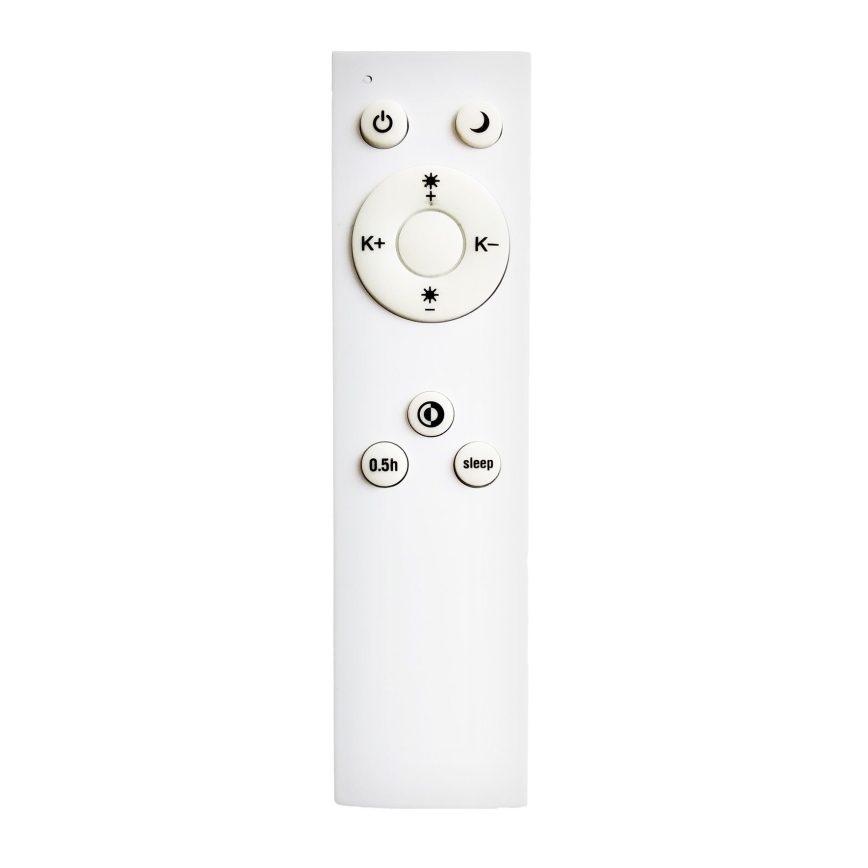 Top Light - Plafón LED regulable REVIT LED/50W/230V 3000-6500K 50x50 cm negro + control remoto