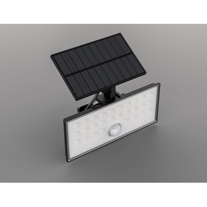 Top Light - Proyector solar de pared LED con sensor HELEON VARIO LED/8W/3,7V IP65 4000K 2200 mAh + mando a distancia