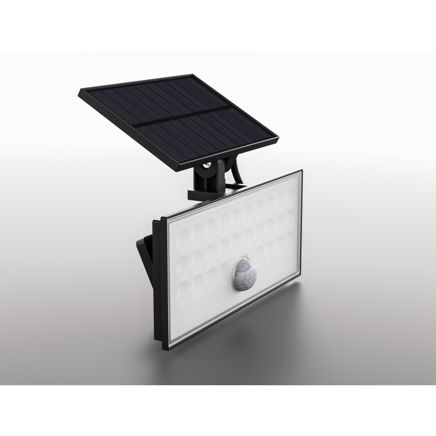 Top Light - Proyector solar de pared LED con sensor HELEON VARIO LED/8W/3,7V IP65 4000K 2200 mAh + mando a distancia