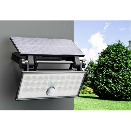 Top Light - Reflector LED solar de pared con sensor HELEON PRO LED/8W/3,7V IP65 4000K