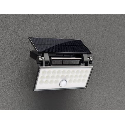 Top Light - Reflector LED solar de pared con sensor HELEON PRO LED/8W/3,7V IP65 4000K