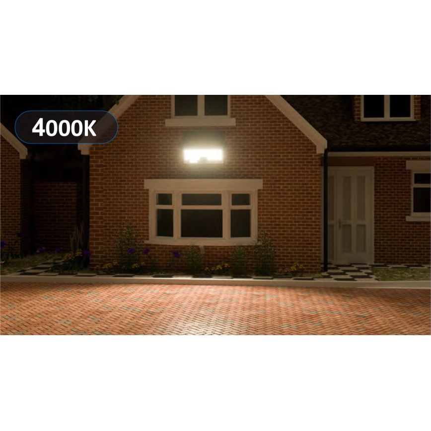 Top Light - Reflector LED solar de pared con sensor HELEON PRO LED/8W/3,7V IP65 4000K