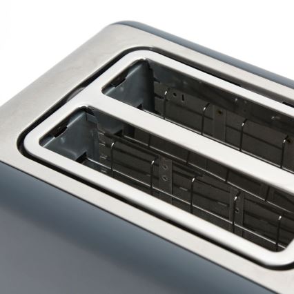 Tostadora con dos agujeros 900W/230V acero inoxidable/gris