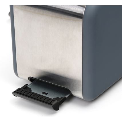 Tostadora con dos agujeros 900W/230V acero inoxidable/gris