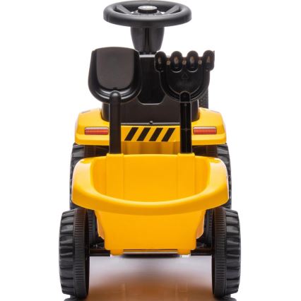 Tractor de empuje para montar CAT amarillo/negro