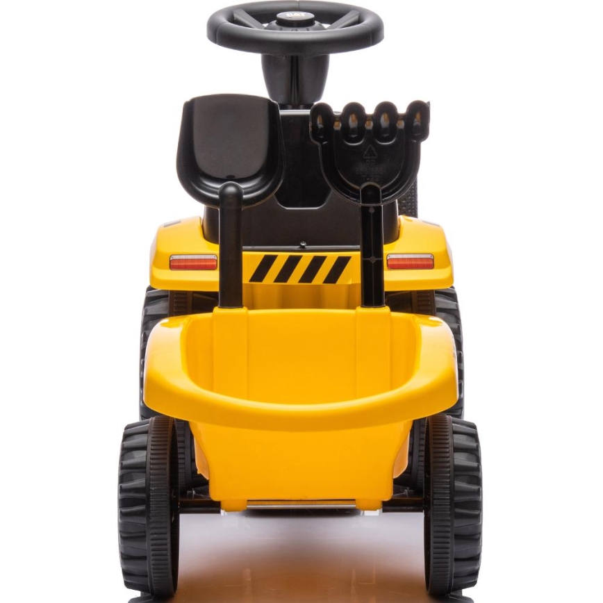 Tractor de empuje para montar CAT amarillo/negro