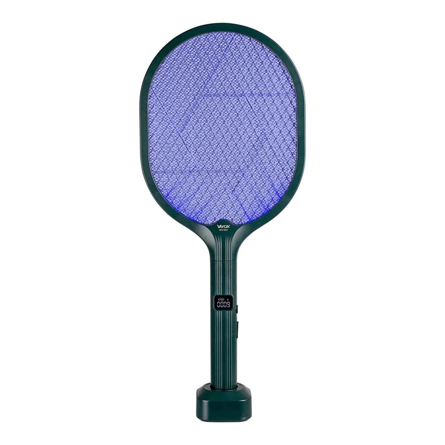 Trampa de insectos LED eléctrica 2en1 1200 mAh/5V verde