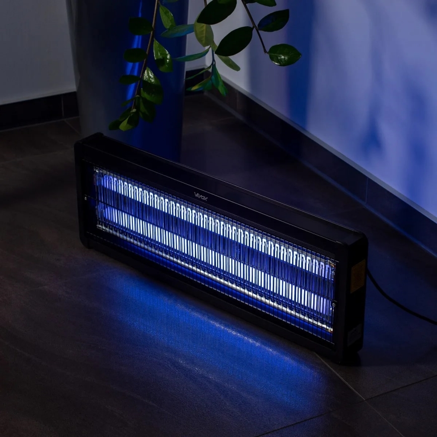 Trampa eléctrica para insectos 2x20W/230V 180 m²