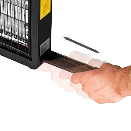 Trampa eléctrica para insectos 2x20W/230V 180 m²