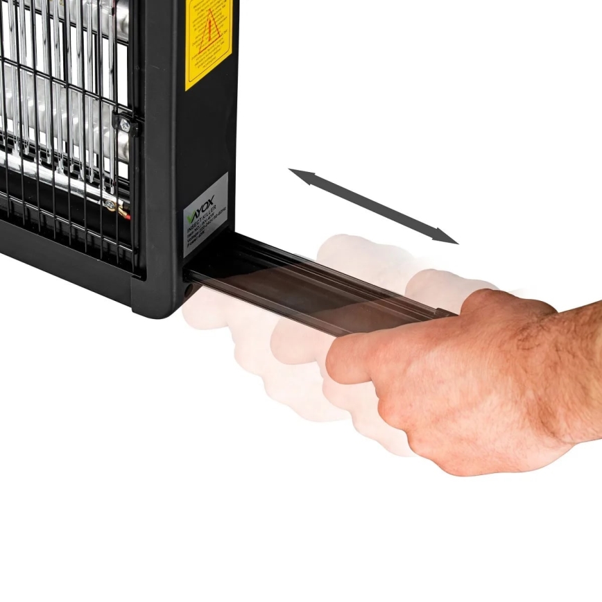Trampa eléctrica para insectos 2x20W/230V 180 m²
