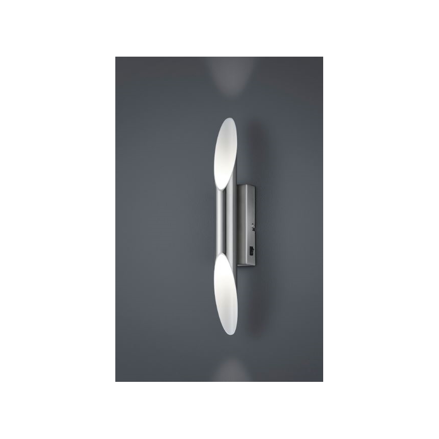 Trio - Aplique LED BOLERO 2xLED/3,1W/230V CRI 90 cromo mate