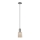 Trio - Lámpara colgante WAILER 1xGU10/5W/230V gris