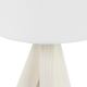 TRIO - Lámpara de mesa GING 1xE14/40W/230W blanco