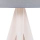 TRIO - Lámpara de mesa GING 1xE14/40W/230W gris