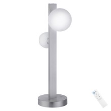 Trio - Lámpara de mesa LED RGB regulable DICAPO 2xLED/3W/230V 3000-5000K Wi-Fi + mando a distancia