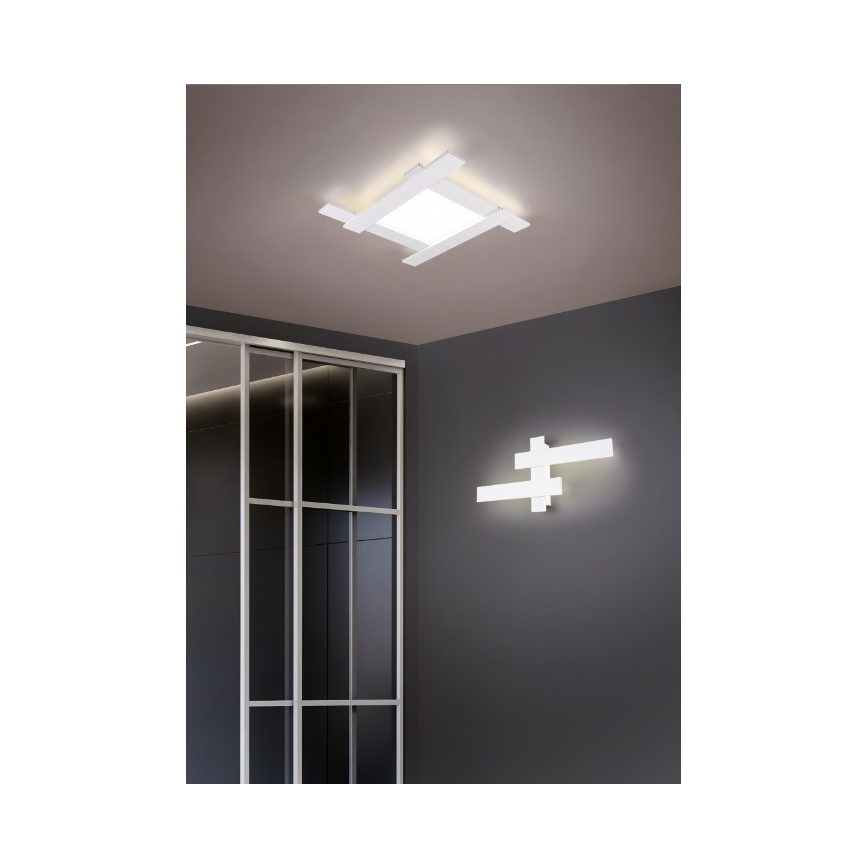 Trio - Plafón LED regulable BELFAST LED/18W/230V + LED/14W/230V 4000K