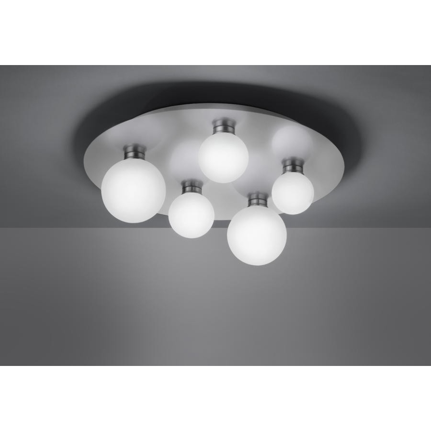 Trio - Plafón LED RGB regulable DICAPO 5xLED/3W/230V 3000-5000K + mando a distancia