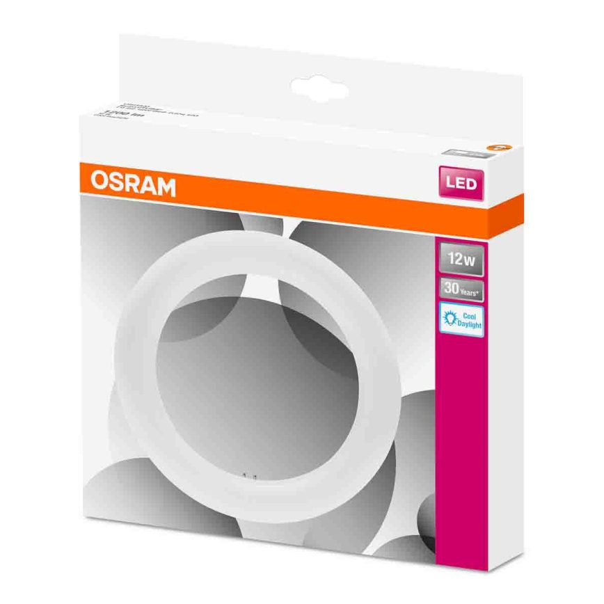 Tubo fluorescente LED SUBSTITUBE T9 G10q/12W/230V 6500K diá. 20,5 cm - Osram