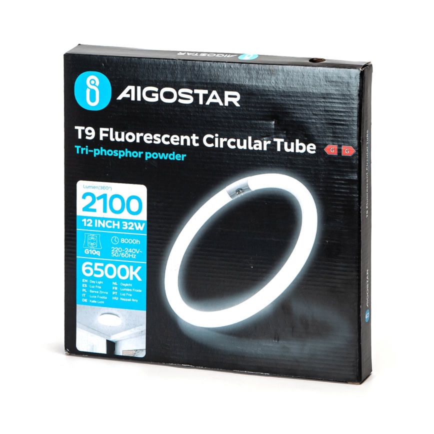 Tubo fluorescente LED T9 G24q-1/32W/230V 6500K - Aigostar